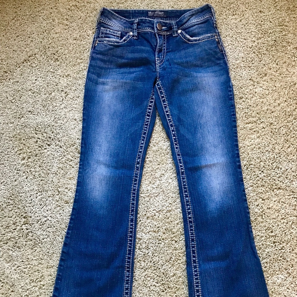 Silver Suki Bootcut Jeans